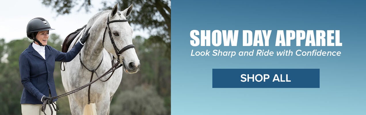 Show Day Apparel: Look Sharp and Ride with Confidence. Shop All.